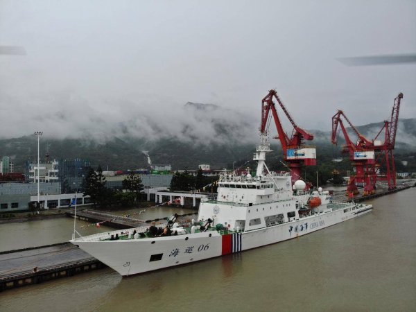 新宝配资 航行超1.7万海里 台湾海峡最大综合性公务执法船“海巡06”轮列编三周年